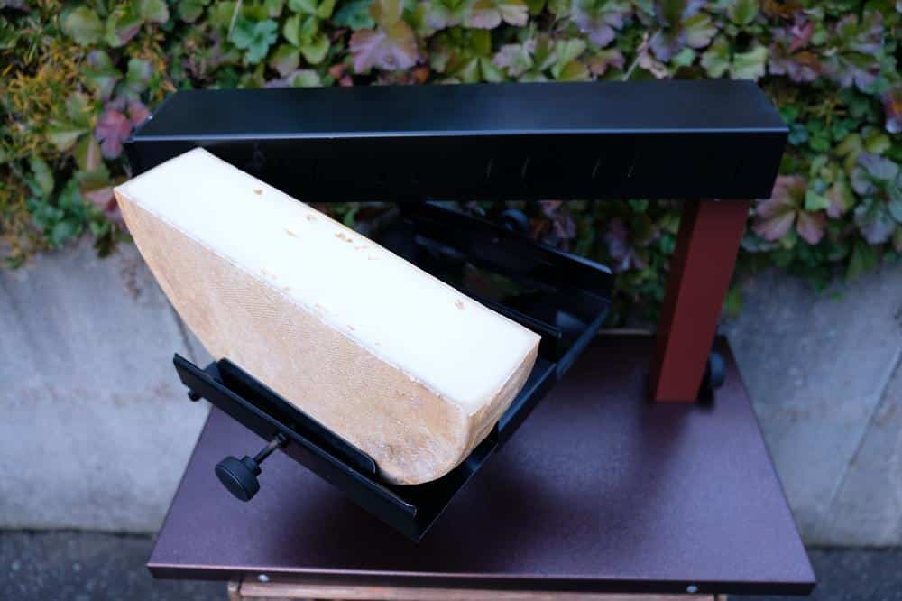 Racletteofen zum Abstreichen